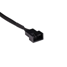 Alphacool Y-Splitter 4-Pin to 4x 4-Pin PWM, 15 cm, Black