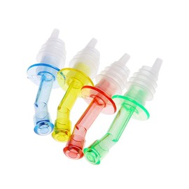 FUNOMOCYA 4pcs Wine Aerator Pourer Aerating Pourer Stopper for Effortless Wine Decanting Random for and Entertaining