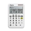 Asmix C1018W Calculator with Consumption Tax Switch Button, Deca Character,
