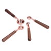 4pcs Rose Gold Measuring Cup with Scale Stainless Steel Measuring