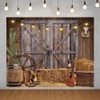 Chloroplastid Western Cowboy Backdrop 10x8ft Western Party Decorations Wild West