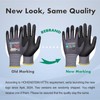 KAYGO Safety Work Gloves MicroFoam Nitrile Coated-3 Pairs, KG18NB,Seamless Knit