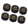 6pcs Pool Billiard Cue Tips 12mm Billiard Pool Cues Tips