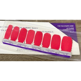 Color Street Nail Strips ~ BARBADOS CHERRY From Color Play Box Vacation Mode