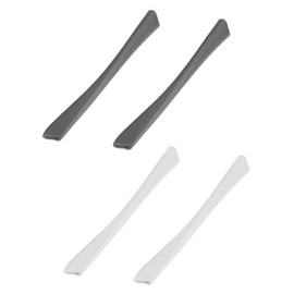 Replacement Ear Socks for Oakley Quarter Jacket OO9200 Sunglasses - Grey + White