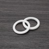 VGOL 10pcs PTFE Flat Washers AN-8 (8AN) PTFE Washer 19.5mm