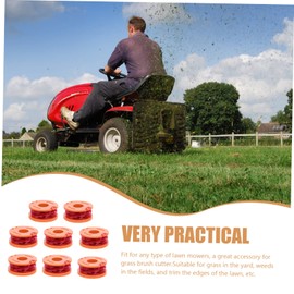 ORFOFE 2sets Durable Mowing Trimmer Rope Eater String for Gas/Electric Trimmers 8pcs*2