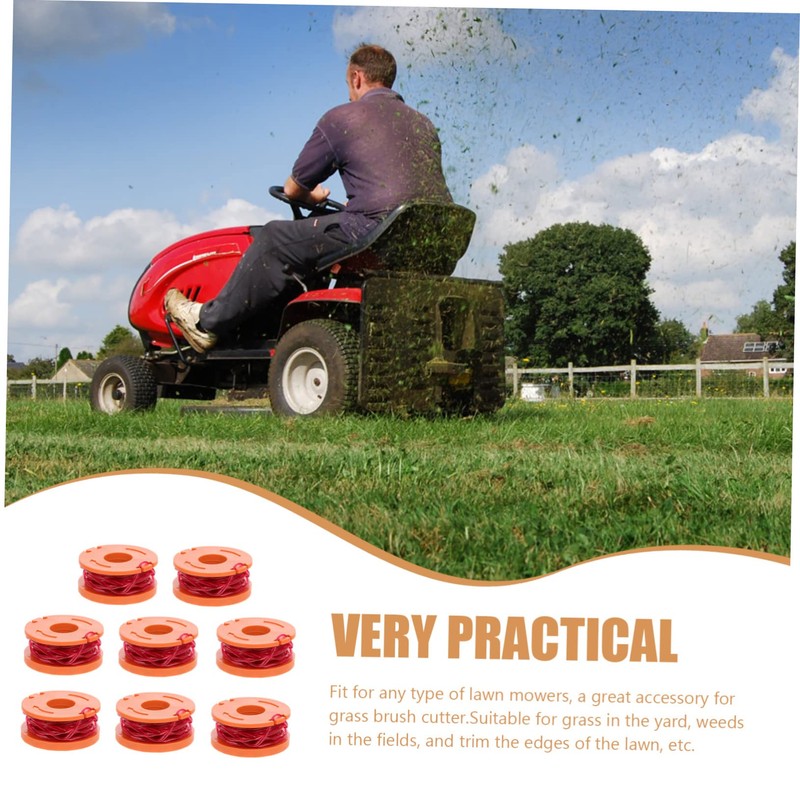 ORFOFE 2sets Durable Mowing Trimmer Rope Eater String for Gas/Electric