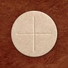 Cavanagh Priest Altar Bread - 2 3/4" Whole Wheat -