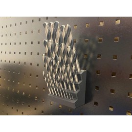 Holder for Drill Metal 13-1 mm for Güde - Gedore - ADB - Kraftwerk Perforated Wall Square Hole 38 mm / 10 mm Perforated Wall Accessories