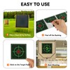 GearOZ Green Sight in Splatter Target Stickers 4" Reactive Paper