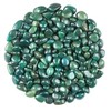 BEZAVO Green Mica Tumbled Stones - 1lb Bulk Polished Crystals