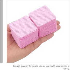 Toallitas para Pegamento de Pestañas 400 Piezas Rosa para Limpieza de Botellas, Paños Profesionales para Salón de Belleza y Extensiones, Uso Portátil y Viaje