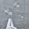 iDesign Hooks, Set of 6, Clear, 6 Count