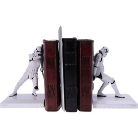 Nemesis Now Cifras de sujetalibros Originales de Stormtrooper, 18,5 cm, Color Blanco