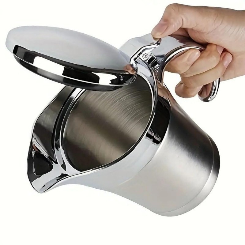 Double Insulated Gravy Boat – Stainless Steel Sauce Jug with