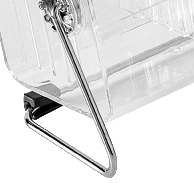 Rotating Clear Acrylic Desk Organizer for Office Supplies Desk Accessories