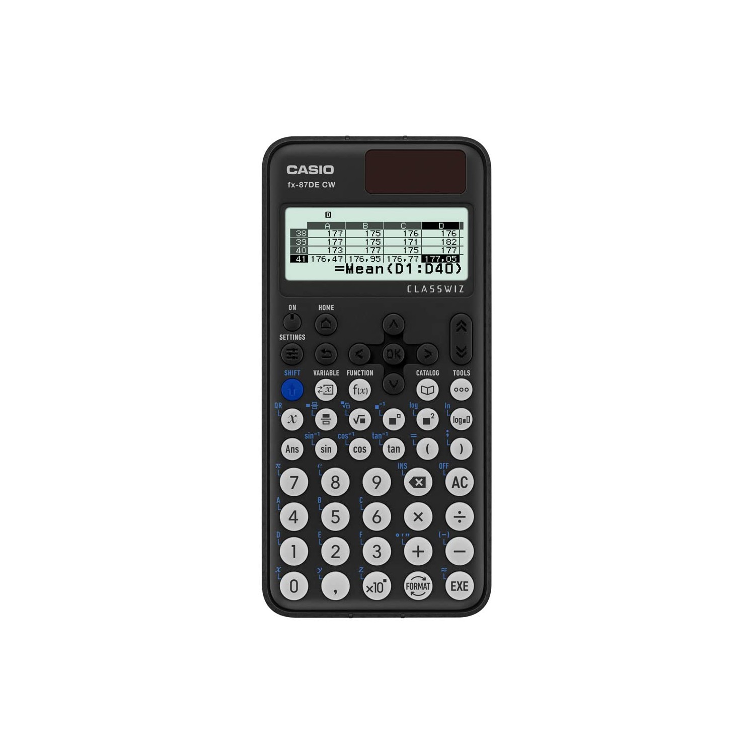 Casio FX-87DE CW ClassWiz Technical Scientific Calculator - ibspot.com