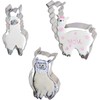 Cute Alpaca Cookie Molds Set 3 Sets Stainless Steel Pancake