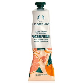 The Body Shop Pink Grapefruit Hand Cream Fruit Scent, 30ml, 1 Piece / 더바디샵 핑크 그레이프후룻 핸드 크림 과일향, 30ml, 1개