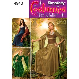 Simplicity Sewing Pattern 4940 Misses Costumes, N5 (10-12-14-16-18)
