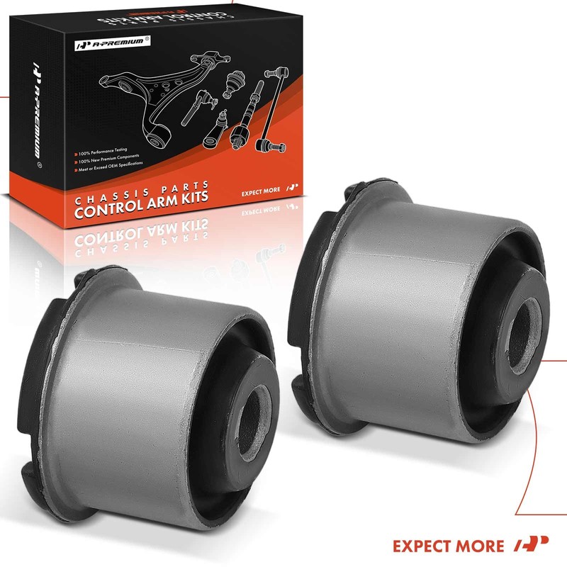A-Premium 2 x Front Upper Control Arm Bushing Kit, Compatible