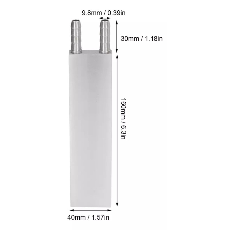 generic Bloque De Radiador De Refrigeración Por Agua, Termoeléctrico