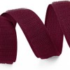 3/4 inch Burgundy Sew on Hook and Loop Tape Non-Adhesive
