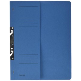 Esselte Leitz Slotted File 1/2 Front Cover A4 Kfm Binding Manila Cardboard Blue (Pack of 1)