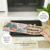 Evergreen Fall Pumpkins Sassafras Interchangeable Doormat | Fron Door Welcome