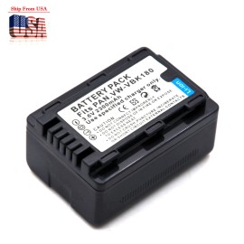 Unbranded Battery For VW-VBK180 Panasonic HDC-SD40 HDC-SD40K HDC-SD40P HDC-SD41 Camcorder