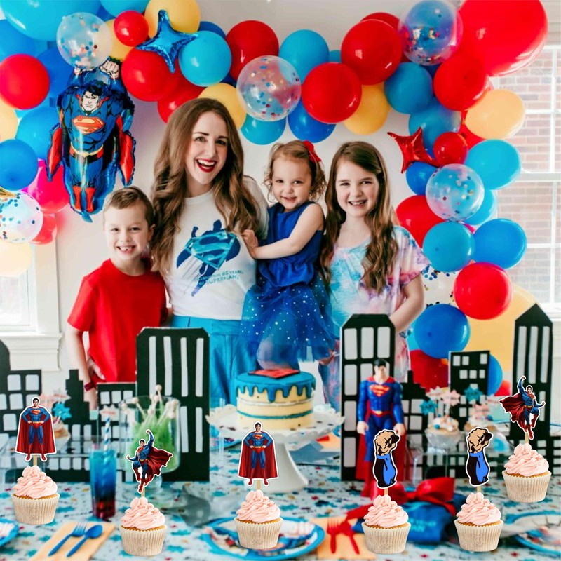 Seyal® Suprman Cupcake Topper