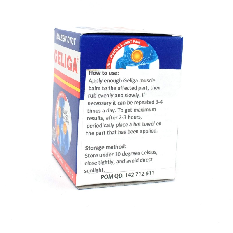 Cap Lang Geliga Muscular Balm, 20 Gram (Pack of 3)
