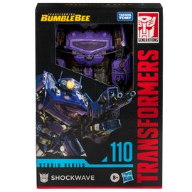 Transformers Transformers Toys Studio Series Voyager Bumblebee 110 Shockwave, 6.5-inch Converting Action Figure, 8+
