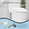 2025 Upgrade 1133024 1239016 Toilet Seat Bolts & Screws for