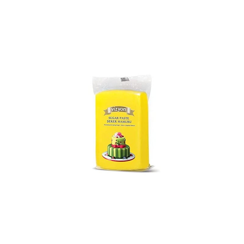Vizyon Fondant 250 g, Yellow