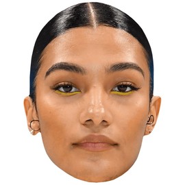 Olivia Dean (Make Up) Cardboard Mask