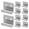 LOUZAGO 10 Pcs Wall Hanger, Stainless Steel Wall Mount Brackets