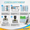 KEEPOW Reusable Mop Pads Refills, Vacmop Replacement Pads Compatible with