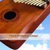 Kalimba Thumb Piano 17 Keys, Portable Mbira Finger Piano Set