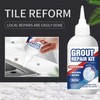 Tile Grout Repair, 280ml/9.4oz Fast Drying Grout Repair Kit, Grout