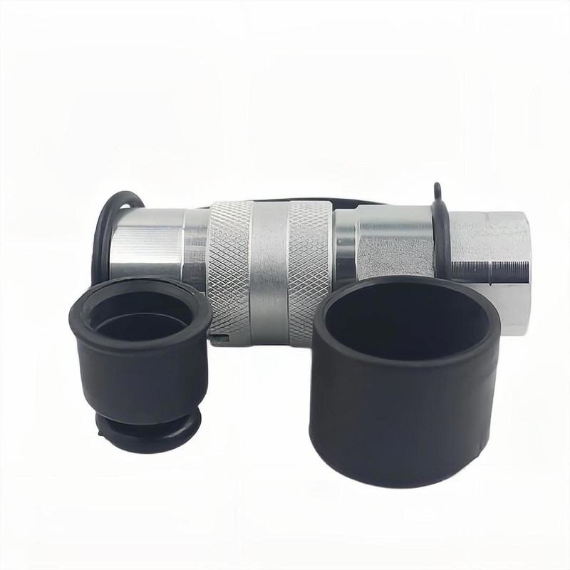 2-Sets 1/2" Skid Steer Bobcat Flat Face Hydraulic Quick Disconnect