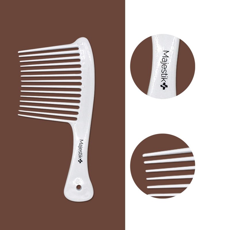 Afro Comb Infused With Coconut Oil - Wide Tooth Rake