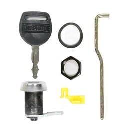 Knapheide 26109801, Replacement Lock & Key Kit for Rotary Latches, Key Code 0010