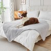 LiveGo Waterproof Dog Fleece, Washable Pet Blankets for Dogs, Soft