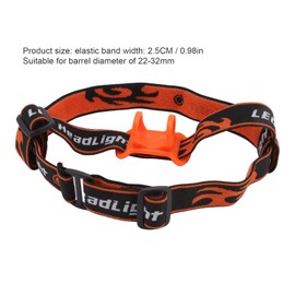 Aqur2020 Headlamp Elastic Strap, Elastic Flashlight Head Band Holder Strap Belt Replacement for 22 to 32mm Diameter