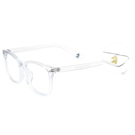 Cyxus 2026 Zodiac "Year of the Afternoon" Glasses, Good Lucky, Blue Light Cut, UV Protection, Stylish, Unisex, 05-Wellington Frame-Clear, M