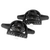 X AUTOHAUX 2pcs Truck Tie-Down Bed Cleat Cargo Bed Cover