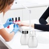 2 Pack 250ml/8.3oz Push Down Pump Dispenser Empty Plastic Lockable