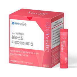 Chong Kun Dang Low Molecular Collagen Peptide Fish Young Fish Elastin Hyaluronic Acid Inner Beauty 60 Packets / 종근당 저분자 콜라겐 펩타이드 피쉬 어린 어류 먹는 엘라스틴 히알루론산 이너뷰티 60포